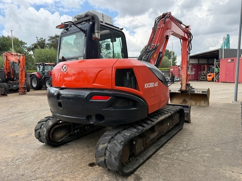 Kubota KX 080-4 - Мини-экскаватор: фото 4 Kubota KX 080-4 - Мини-экскаватор: фото 4
