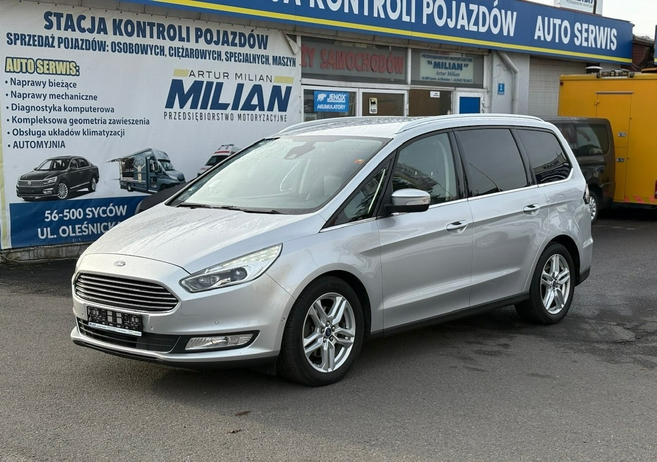 Ford Galaxy V 2.0Tdci 180KM Automat Titanium+ 7osobowy Navi LED Asystent Nagłośnie - Легковой автомобиль: фото 1 Ford Galaxy V 2.0Tdci 180KM Automat Titanium+ 7osobowy Navi LED Asystent Nagłośnie - Легковой автомобиль: фото 1