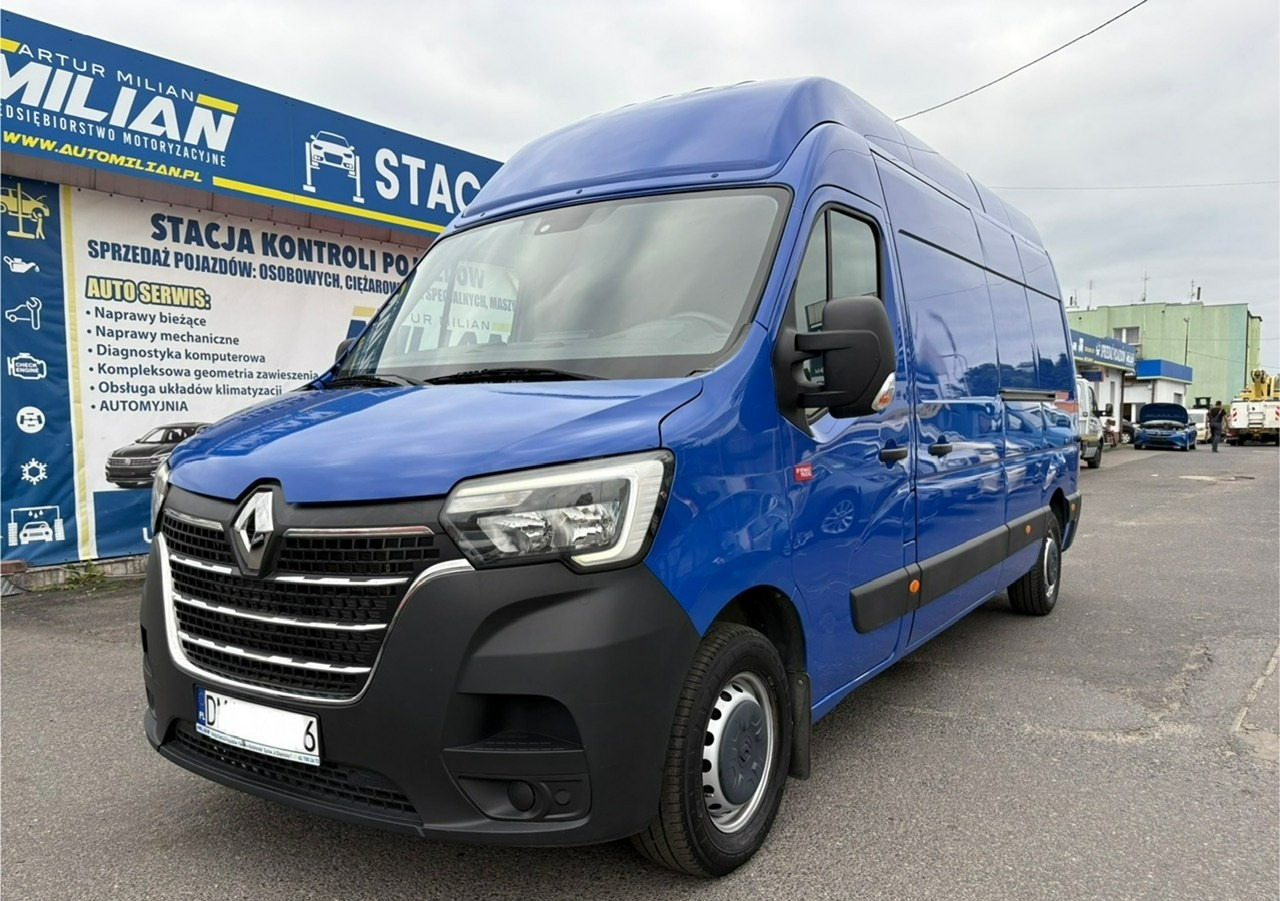 Renault Master Master 2.3-150KM Max długi - 2 x Wysoki 55696 km 2021 - Цельнометаллический фургон: фото 1 Renault Master Master 2.3-150KM Max długi - 2 x Wysoki 55696 km 2021 - Цельнометаллический фургон: фото 1