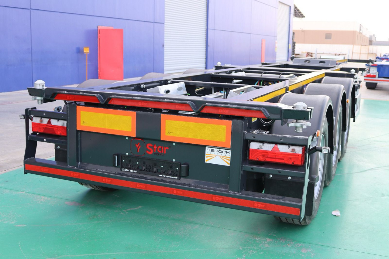Star Yagcilar Telescopic container carrier - Полуприцеп-контейнеровоз/ Сменный кузов: фото 1 Star Yagcilar Telescopic container carrier - Полуприцеп-контейнеровоз/ Сменный кузов: фото 1