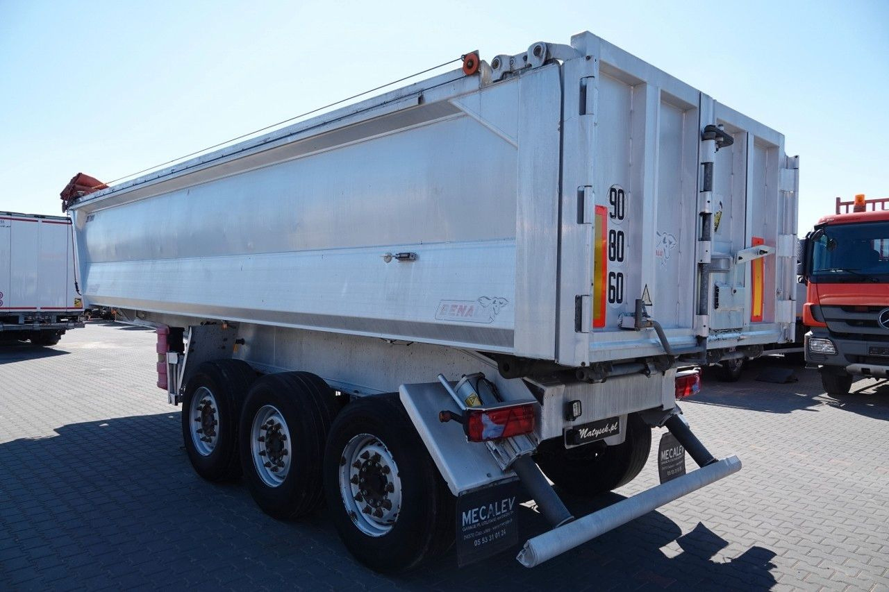 Benalu WYWROTKA / 25 m3 / ALUMINIOWA / OŚ PODNOSZONA / - Самосвальный полуприцеп: фото 3 Benalu WYWROTKA / 25 m3 / ALUMINIOWA / OŚ PODNOSZONA / - Самосвальный полуприцеп: фото 3