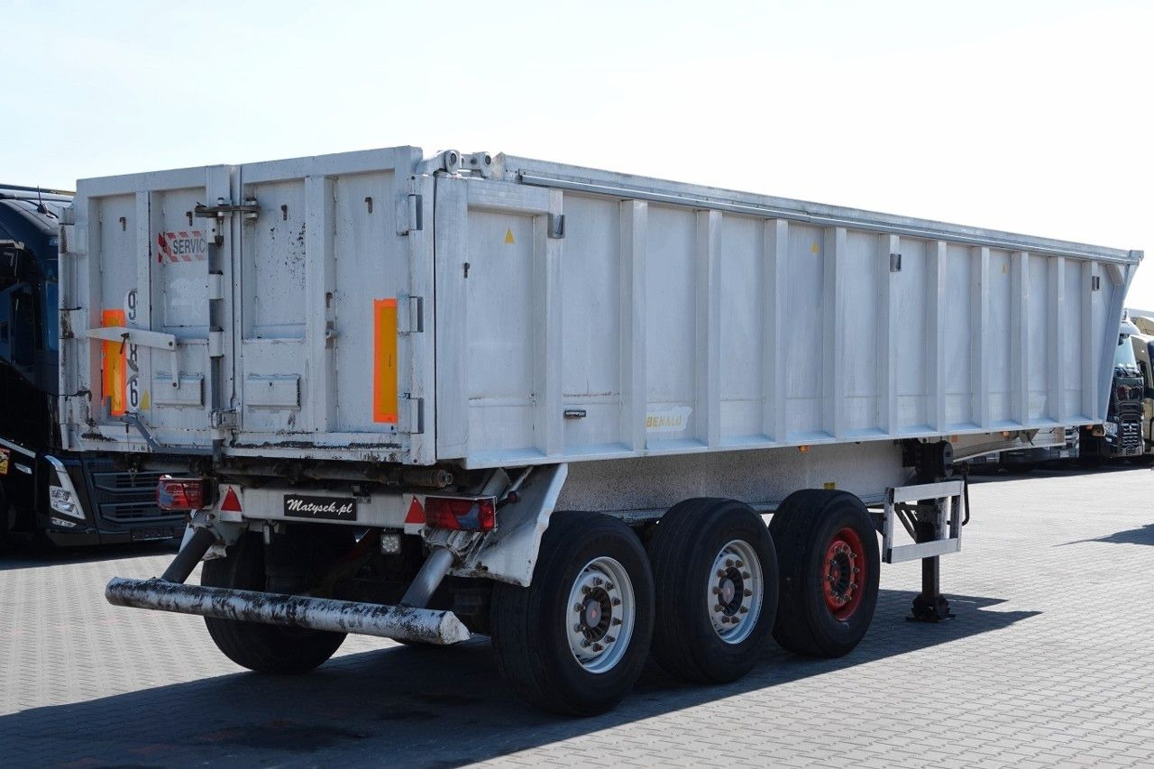 Benalu WYWROTKA / 25 m3 / ALUMINIOWA / SAF / SPROWADZ - Самосвальный полуприцеп: фото 5 Benalu WYWROTKA / 25 m3 / ALUMINIOWA / SAF / SPROWADZ - Самосвальный полуприцеп: фото 5