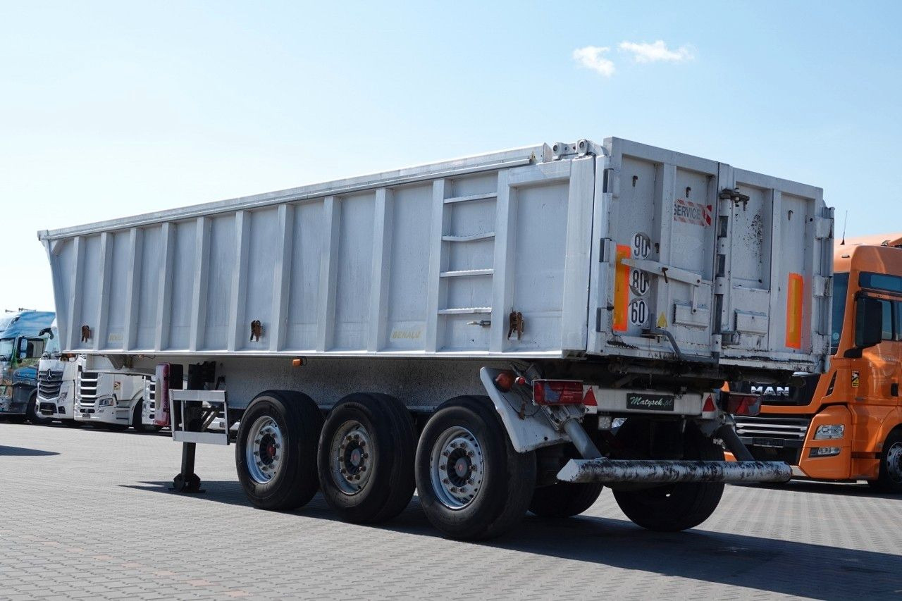 Benalu WYWROTKA / 25 m3 / ALUMINIOWA / SAF / SPROWADZ - Самосвальный полуприцеп: фото 3 Benalu WYWROTKA / 25 m3 / ALUMINIOWA / SAF / SPROWADZ - Самосвальный полуприцеп: фото 3