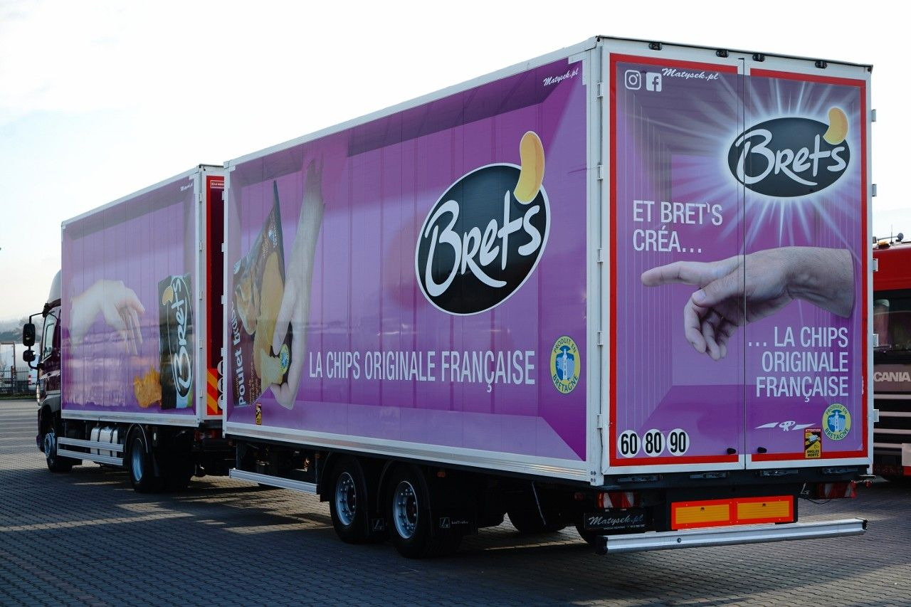 DAF CF 450 / ZESTAW TANDEM / KONTENER / 120 M3 / PR - Грузовик с закрытым кузовом: фото 2 DAF CF 450 / ZESTAW TANDEM / KONTENER / 120 M3 / PR - Грузовик с закрытым кузовом: фото 2