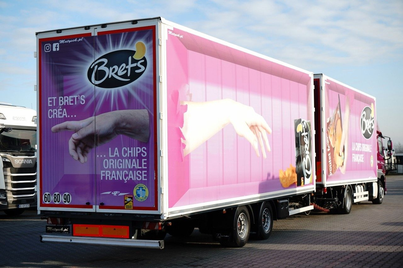 DAF CF 450 / ZESTAW TANDEM / KONTENER / 120 M3 / PR - Грузовик с закрытым кузовом: фото 3 DAF CF 450 / ZESTAW TANDEM / KONTENER / 120 M3 / PR - Грузовик с закрытым кузовом: фото 3