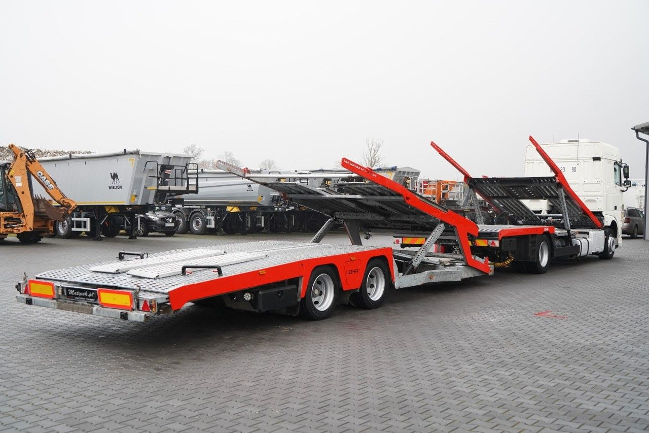 DAF XF 480 / LORA / LOHR / 16,5 M / 4 DOSTAWCZAKI / - Автовоз: фото 4 DAF XF 480 / LORA / LOHR / 16,5 M / 4 DOSTAWCZAKI / - Автовоз: фото 4