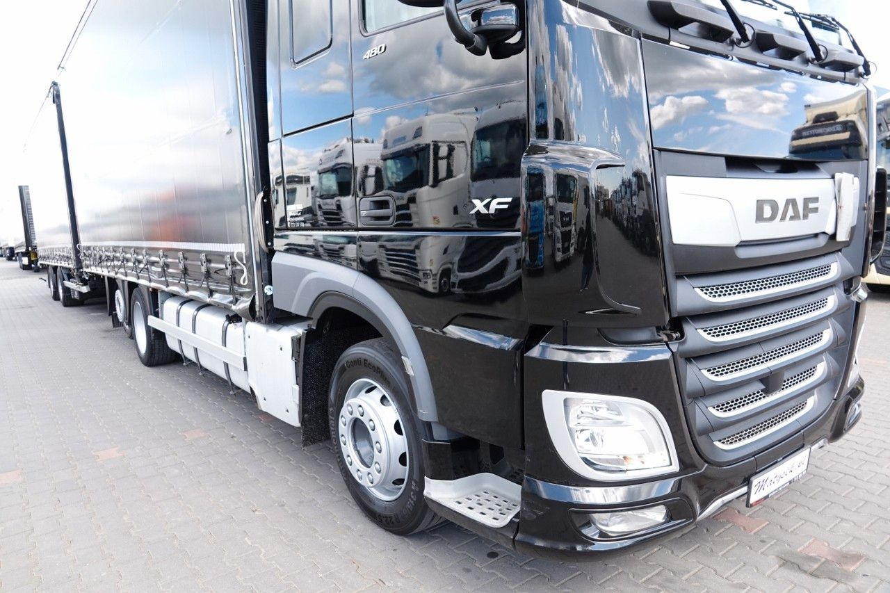 DAF XF 480 / ZESTAW TANDEM / 120 M3 / PRZEJAZDOWY / - Тентованный грузовик: фото 5 DAF XF 480 / ZESTAW TANDEM / 120 M3 / PRZEJAZDOWY / - Тентованный грузовик: фото 5