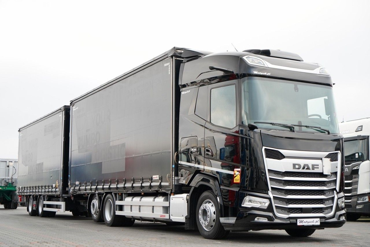 DAF XG 480 / ZESTAW TANDEM / 120 M3 / PRZEJAZDOWY / - Тентованный грузовик: фото 4 DAF XG 480 / ZESTAW TANDEM / 120 M3 / PRZEJAZDOWY / - Тентованный грузовик: фото 4