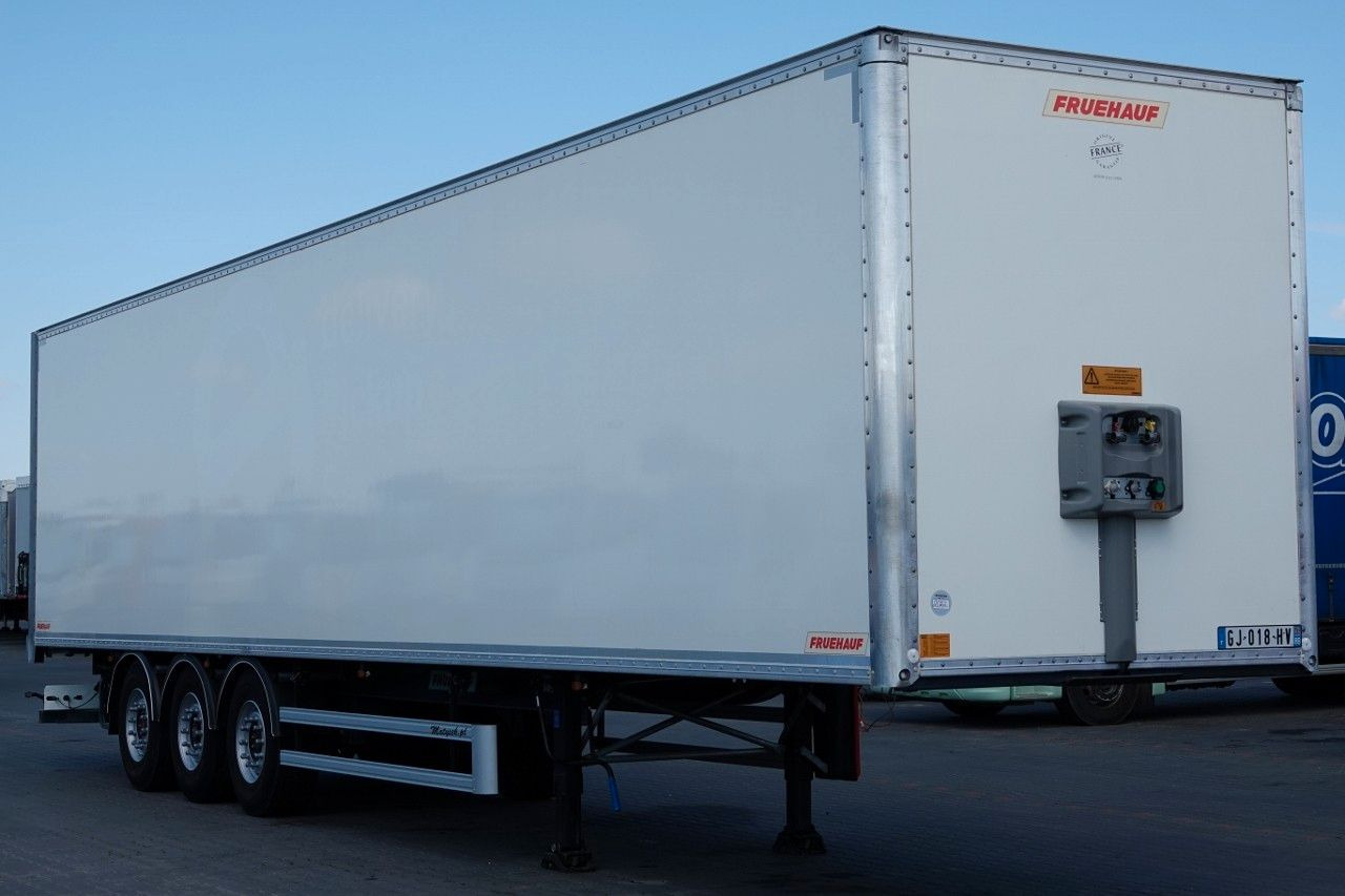 Frühauf KONTENER / KOFFER / MAŁO UŻYWANA / JAK NOWA / 2 - Полуприцеп-рефрижератор: фото 1 Frühauf KONTENER / KOFFER / MAŁO UŻYWANA / JAK NOWA / 2 - Полуприцеп-рефрижератор: фото 1