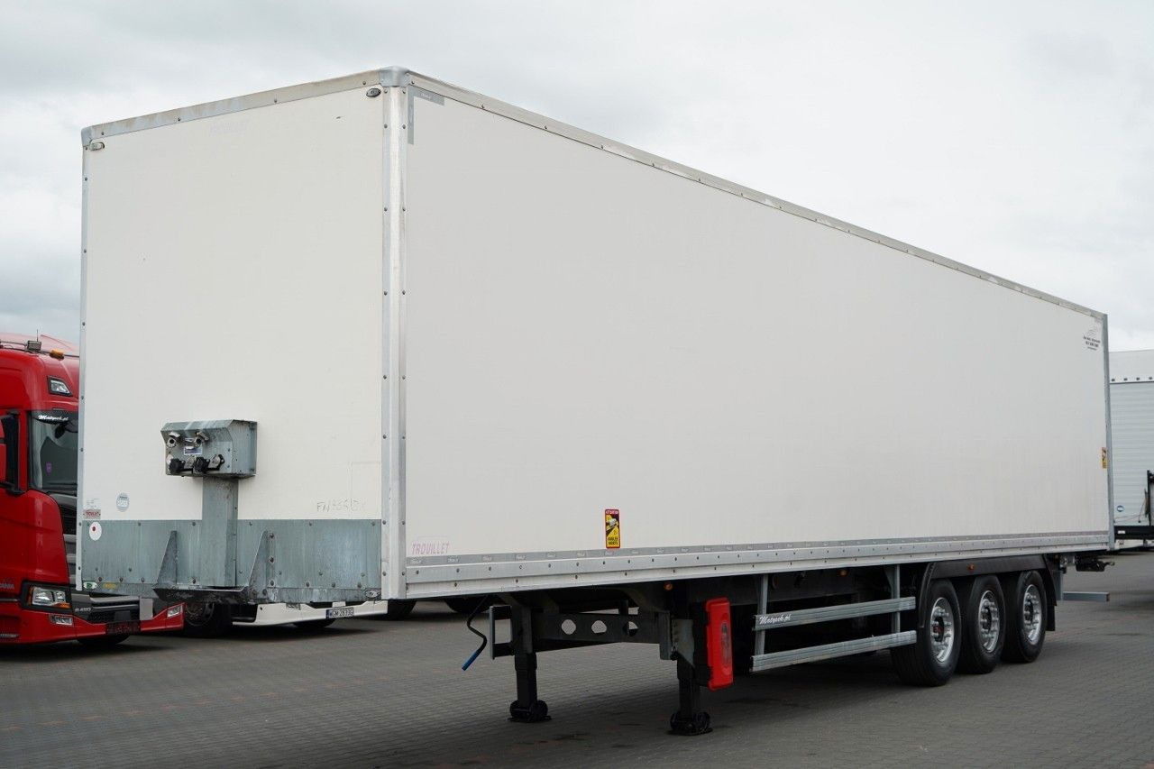 Frühauf TROUILLET / KONTENER / KOFFER / DWIE OSIE PODNO - Полуприцеп-рефрижератор: фото 1 Frühauf TROUILLET / KONTENER / KOFFER / DWIE OSIE PODNO - Полуприцеп-рефрижератор: фото 1