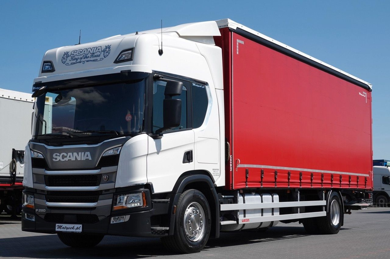 Iveco P 280 / 4X2 / SOLÓWKA 18 T DMC / FIRANKA 7.7 M / - Тентованный грузовик: фото 1 Iveco P 280 / 4X2 / SOLÓWKA 18 T DMC / FIRANKA 7.7 M / - Тентованный грузовик: фото 1