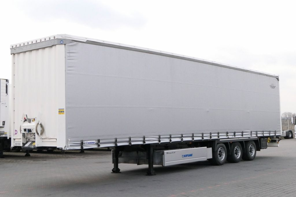 Krone CURTAINSIDER/MEGA/PALLET BOX/LIFTED ROOF & AXLE/ Krone CURTAINSIDER/MEGA/PALLET BOX/LIFTED ROOF & AXLE/ - Тентованный полуприцеп: фото 1 Krone CURTAINSIDER/MEGA/PALLET BOX/LIFTED ROOF & AXLE/ Krone CURTAINSIDER/MEGA/PALLET BOX/LIFTED ROOF & AXLE/ - Тентованный полуприцеп: фото 1