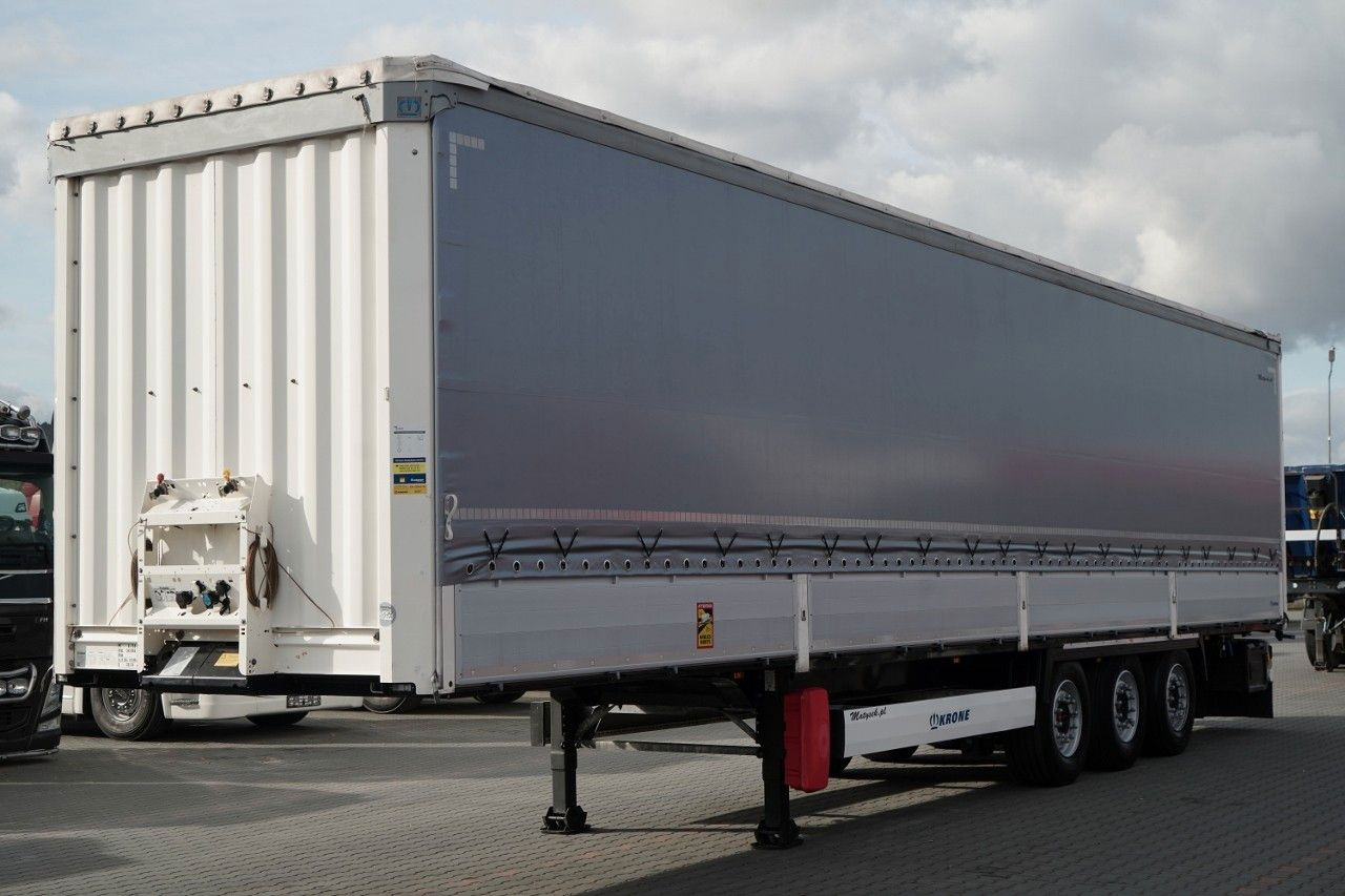 Krone FIRANKA / BURTOWA / OŚ PODNOSZONA / SAF / STANDA - Тентованный полуприцеп: фото 3 Krone FIRANKA / BURTOWA / OŚ PODNOSZONA / SAF / STANDA - Тентованный полуприцеп: фото 3