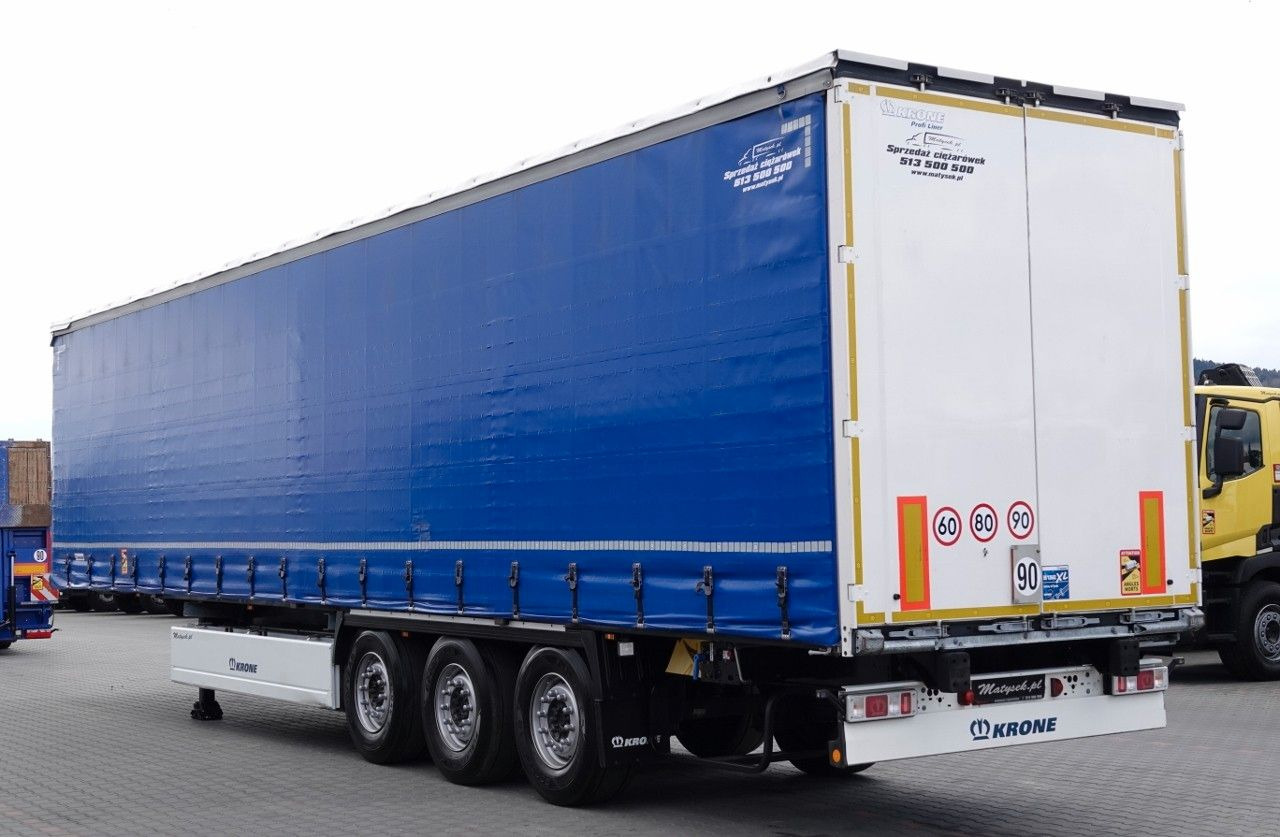 Krone FIRANKA STANDARD / KOSZ NA PALETY / 2020 R - Тентованный полуприцеп: фото 3 Krone FIRANKA STANDARD / KOSZ NA PALETY / 2020 R - Тентованный полуприцеп: фото 3