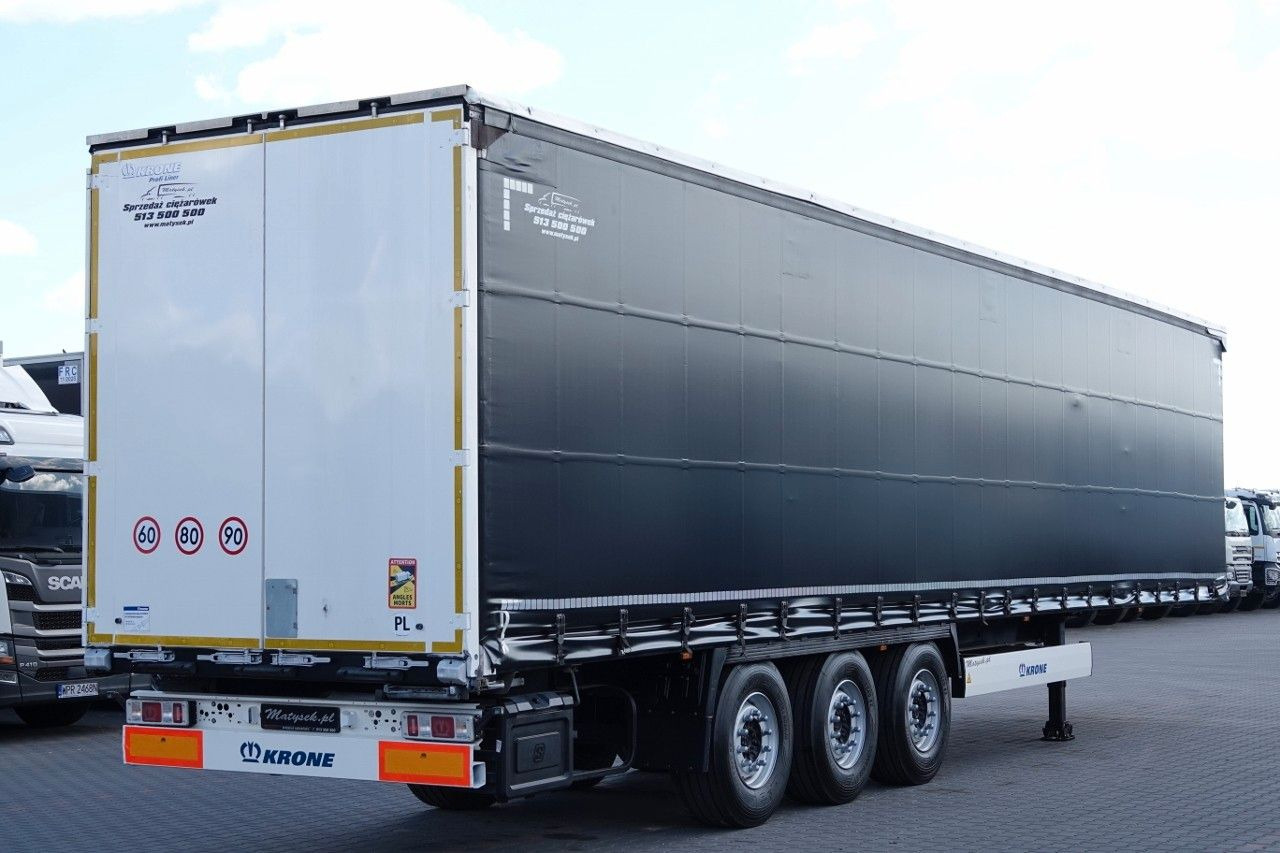 Krone FIRANKA STANDARD / OPONY 100 % / DACH PODNOSZONY Krone FIRANKA STANDARD / OPONY 100 % / DACH PODNOSZONY - Тентованный полуприцеп: фото 3 Krone FIRANKA STANDARD / OPONY 100 % / DACH PODNOSZONY Krone FIRANKA STANDARD / OPONY 100 % / DACH PODNOSZONY - Тентованный полуприцеп: фото 3