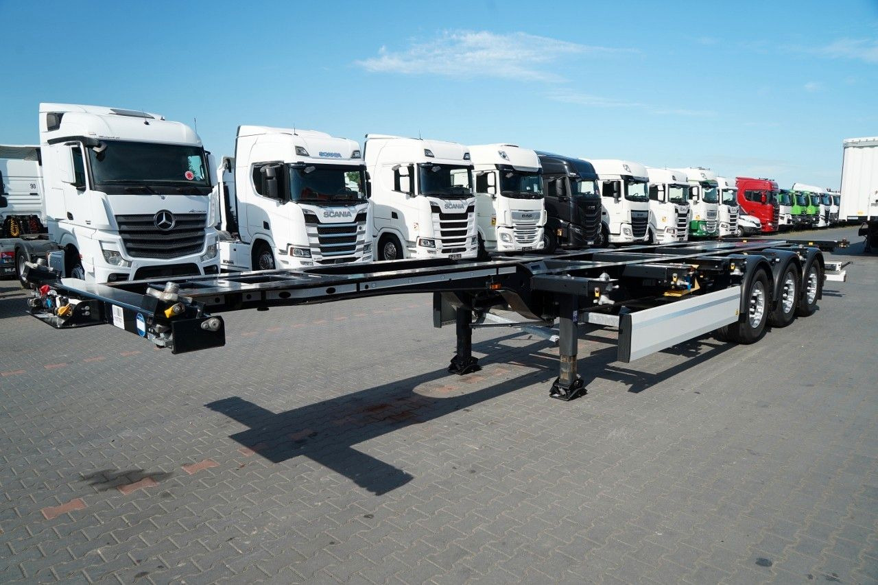 Krone / NACZEPA PODKONTENEROWA / MAŁO UŻYWANA / UNIWER - Полуприцеп-контейнеровоз/ Сменный кузов: фото 3 Krone / NACZEPA PODKONTENEROWA / MAŁO UŻYWANA / UNIWER - Полуприцеп-контейнеровоз/ Сменный кузов: фото 3