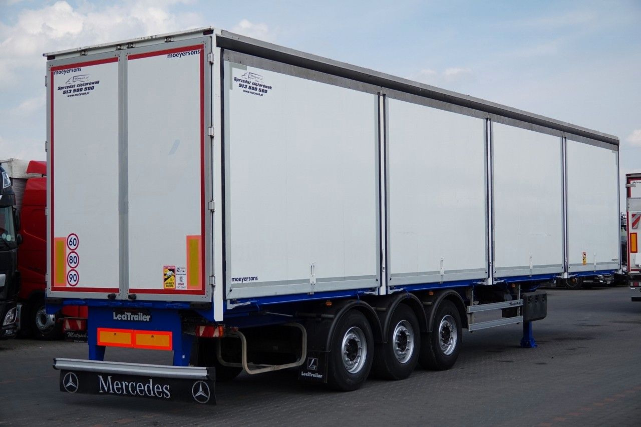 LeciTrailer KONTENER / KOFFER / OTWIERANE BOKI / MOCNA PODŁO - Полуприцеп-рефрижератор: фото 2 LeciTrailer KONTENER / KOFFER / OTWIERANE BOKI / MOCNA PODŁO - Полуприцеп-рефрижератор: фото 2