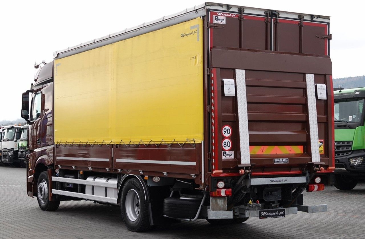 Mercedes-Benz ACTROS 1845 / 4X2 / SOLÓWKA / BURTO-FIRANKA 6,5M - Тентованный грузовик: фото 2 Mercedes-Benz ACTROS 1845 / 4X2 / SOLÓWKA / BURTO-FIRANKA 6,5M - Тентованный грузовик: фото 2
