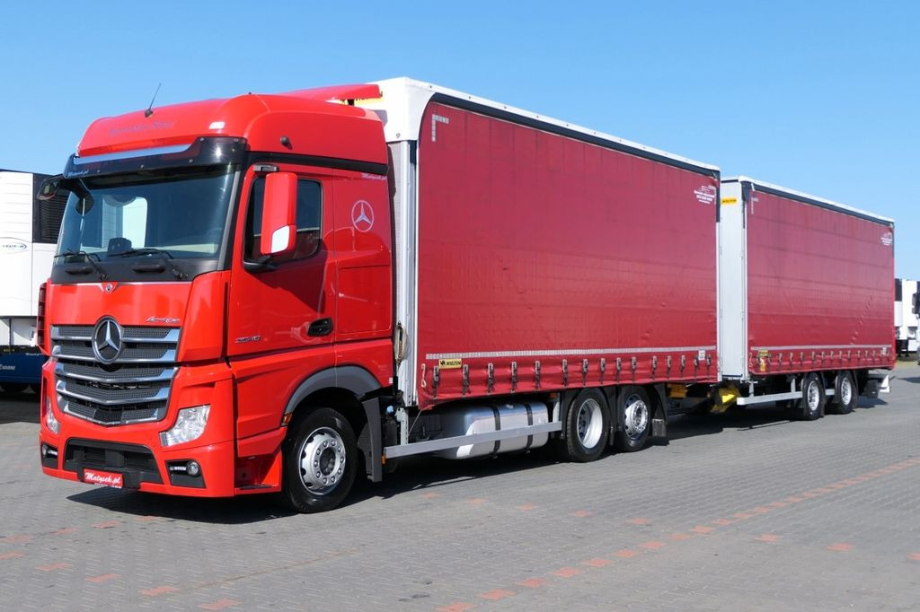 Mercedes-Benz ACTROS 2548/JUMBO TRUCK 120 M3/VEHICULAR/I-COOL - Тентованный грузовик: фото 3 Mercedes-Benz ACTROS 2548/JUMBO TRUCK 120 M3/VEHICULAR/I-COOL - Тентованный грузовик: фото 3