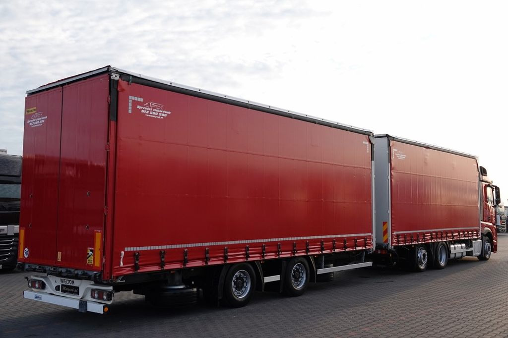 Mercedes-Benz ACTROS 2548 / ZESTAW TANDEM 120 M3 / PRZEJAZDOWY - Тентованный грузовик: фото 3 Mercedes-Benz ACTROS 2548 / ZESTAW TANDEM 120 M3 / PRZEJAZDOWY - Тентованный грузовик: фото 3