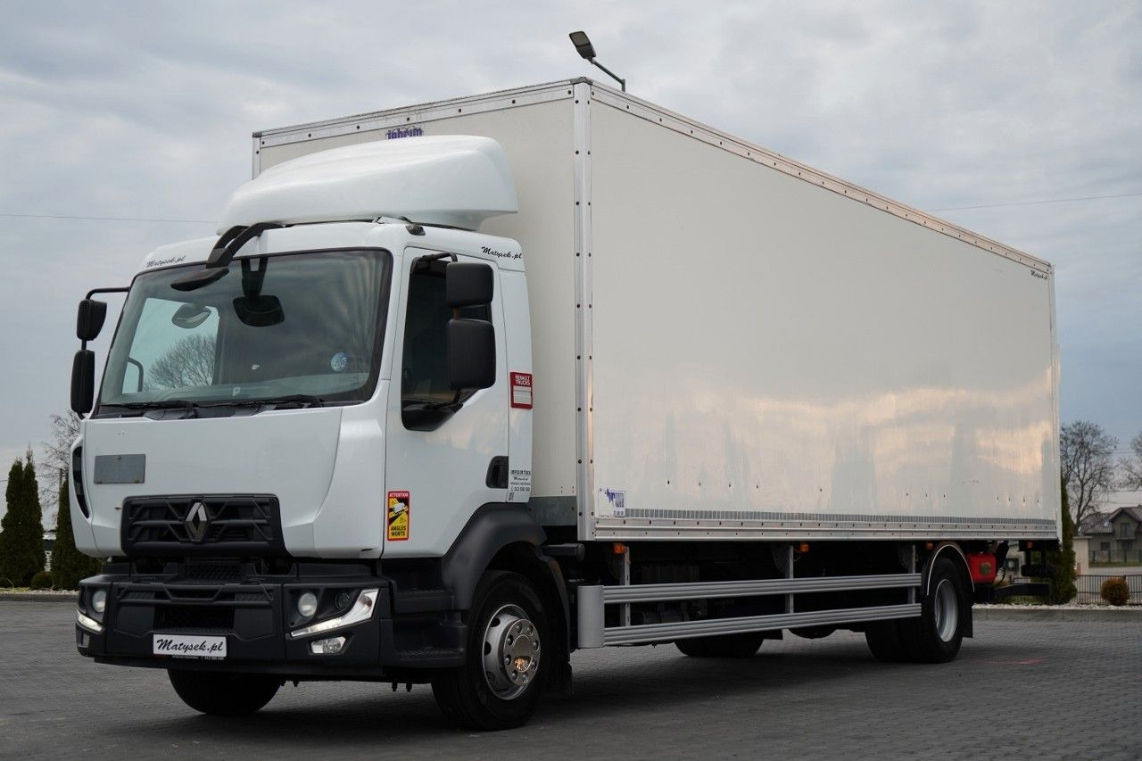 Renault D 210 / 4x2 / KONTENER / 8,6 M / MOCNA PODŁOGA - Грузовик с закрытым кузовом: фото 4 Renault D 210 / 4x2 / KONTENER / 8,6 M / MOCNA PODŁOGA - Грузовик с закрытым кузовом: фото 4