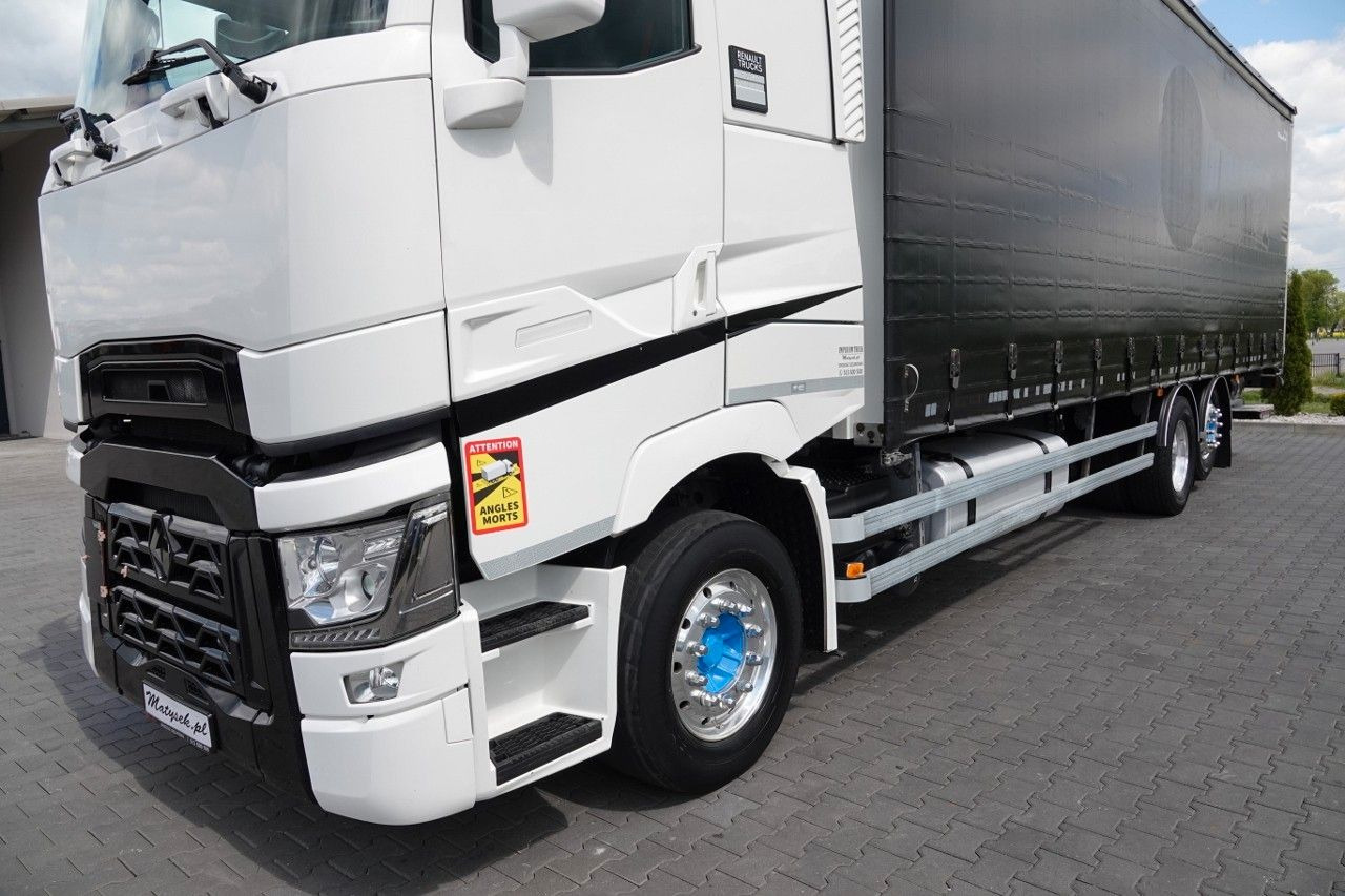 Тентованный грузовик Renault T 440 / 6X2 / SOLÓWKA / FIRANKA 9.5 M / I-PARK C: фото 6