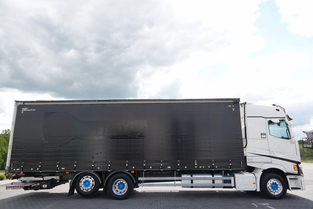 Тентованный грузовик Renault T 440 / 6X2 / SOLÓWKA / FIRANKA 9.5 M / I-PARK C: фото 7