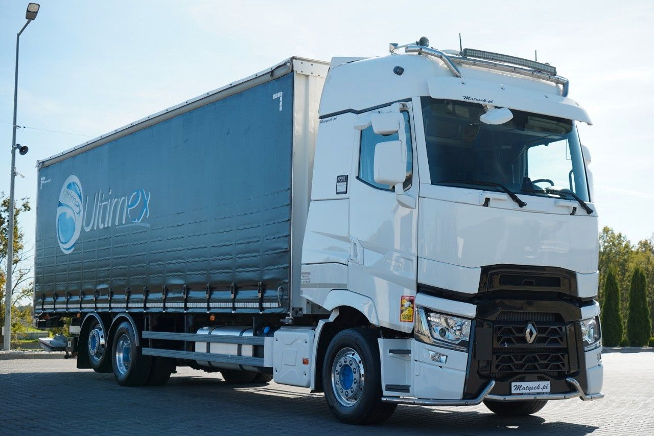 Renault T 440 / 6X2 / SOLÓWKA / FIRANKA 9.5 M / I-PARK - Тентованный грузовик: фото 4 Renault T 440 / 6X2 / SOLÓWKA / FIRANKA 9.5 M / I-PARK - Тентованный грузовик: фото 4