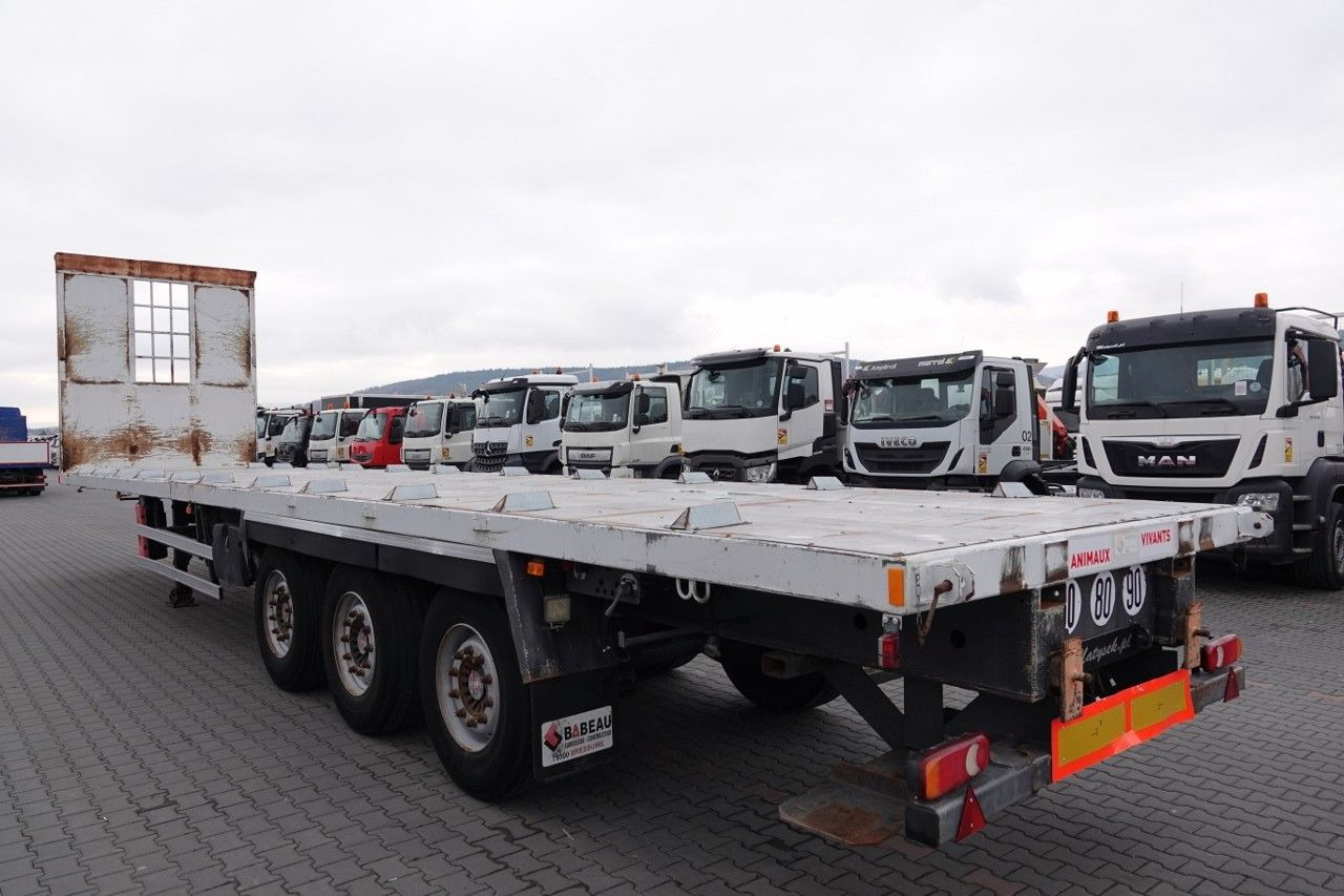 Samro NACZEPA PLATFORMA / MOCNA PODŁOGA / OSIE SAF - Полуприцеп бортовой/ Платформа: фото 3 Samro NACZEPA PLATFORMA / MOCNA PODŁOGA / OSIE SAF - Полуприцеп бортовой/ Платформа: фото 3