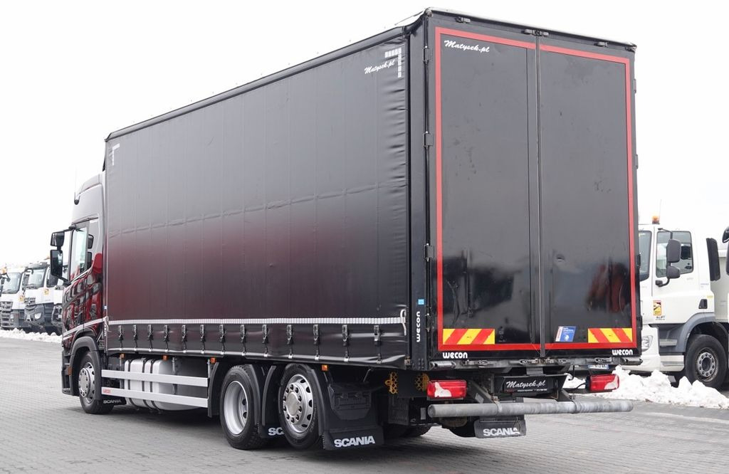 Scania R 410 / 6x2 / FIRANKA - 7,8 m / SOLÓWKA / PODNOS - Тентованный грузовик: фото 2 Scania R 410 / 6x2 / FIRANKA - 7,8 m / SOLÓWKA / PODNOS - Тентованный грузовик: фото 2