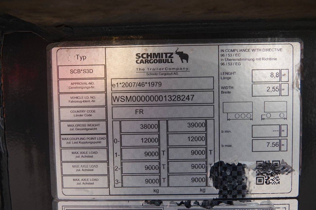 Самосвальный полуприцеп Schmitz Cargobull WYWROTKA 30 m3 / STALOWA / RYNNA WANNA HP / OŚ P: фото 19