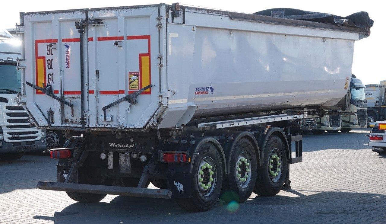 Самосвальный полуприцеп Schmitz Cargobull WYWROTKA 30 m3 / STALOWA / RYNNA WANNA HP / OŚ P: фото 6