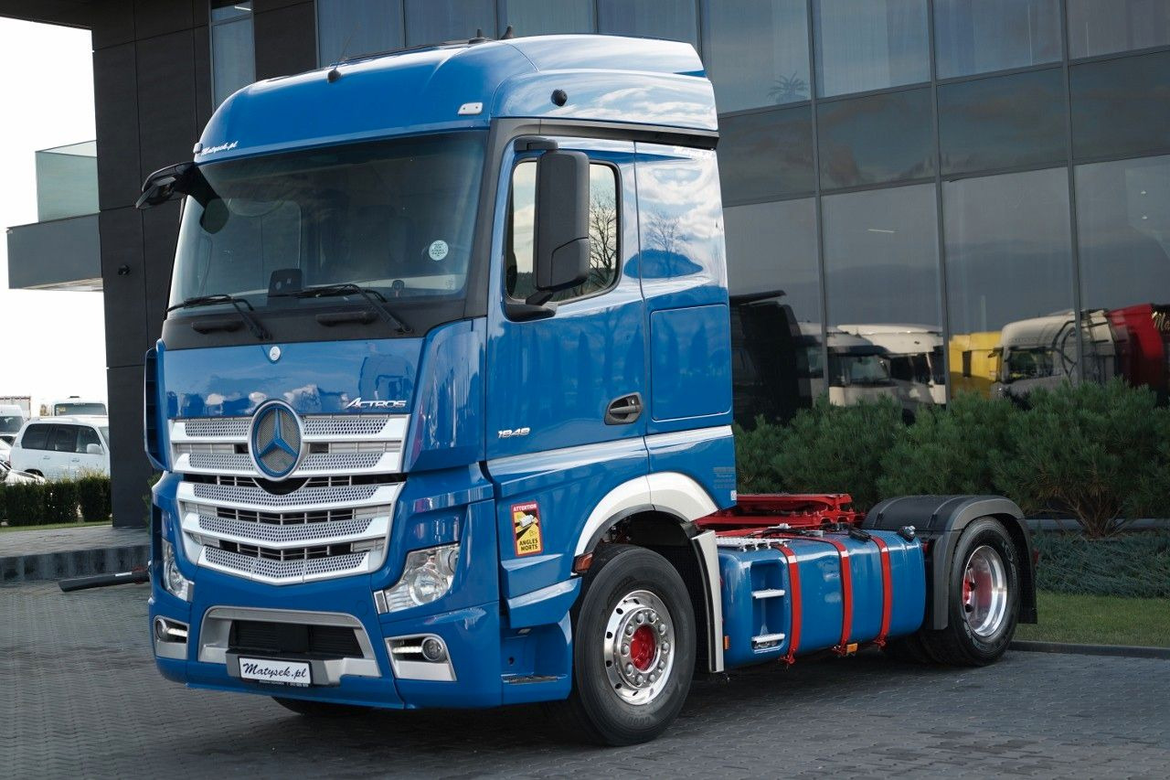 Mercedes-Benz ACTROS 1848 / STREAM SPACE / 2019 / ALUFELGI - Тягач: фото 2 Mercedes-Benz ACTROS 1848 / STREAM SPACE / 2019 / ALUFELGI - Тягач: фото 2