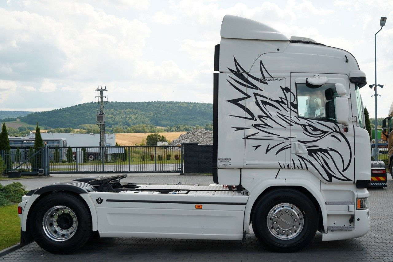 Тягач Scania R 580 / V8 / RETARDER / CAŁA NA PODUSZKACH: фото 6