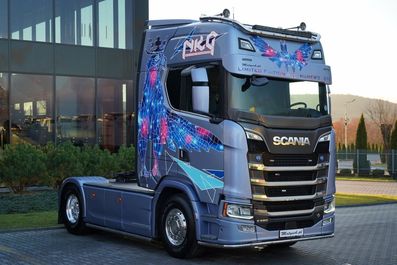 Scania S 580 / V8 / ORGINALNA EDYCJA LIMITED / NR 010 / - Тягач: фото 4 Scania S 580 / V8 / ORGINALNA EDYCJA LIMITED / NR 010 / - Тягач: фото 4