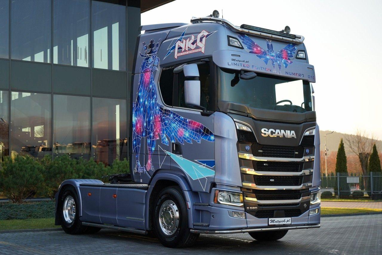 Scania S 580 / V8 / ORGINALNA EDYCJA LIMITED / NR 010 / - Тягач: фото 5 Scania S 580 / V8 / ORGINALNA EDYCJA LIMITED / NR 010 / - Тягач: фото 5