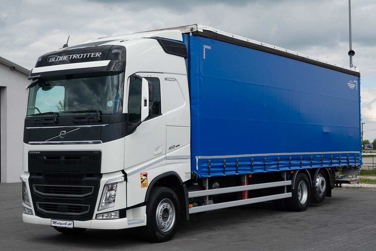 Volvo FH 460 / 6X2 / SOLÓWKA / FIRANKA 9.45 M / I-PARK - Тентованный грузовик: фото 1 Volvo FH 460 / 6X2 / SOLÓWKA / FIRANKA 9.45 M / I-PARK - Тентованный грузовик: фото 1