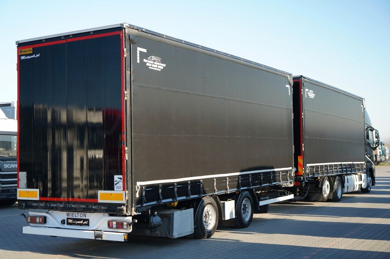 Volvo FH 460 / ZESTAW TANDEM / 120 M3 / PRZEJAZDOWY / - Тентованный грузовик: фото 3 Volvo FH 460 / ZESTAW TANDEM / 120 M3 / PRZEJAZDOWY / - Тентованный грузовик: фото 3