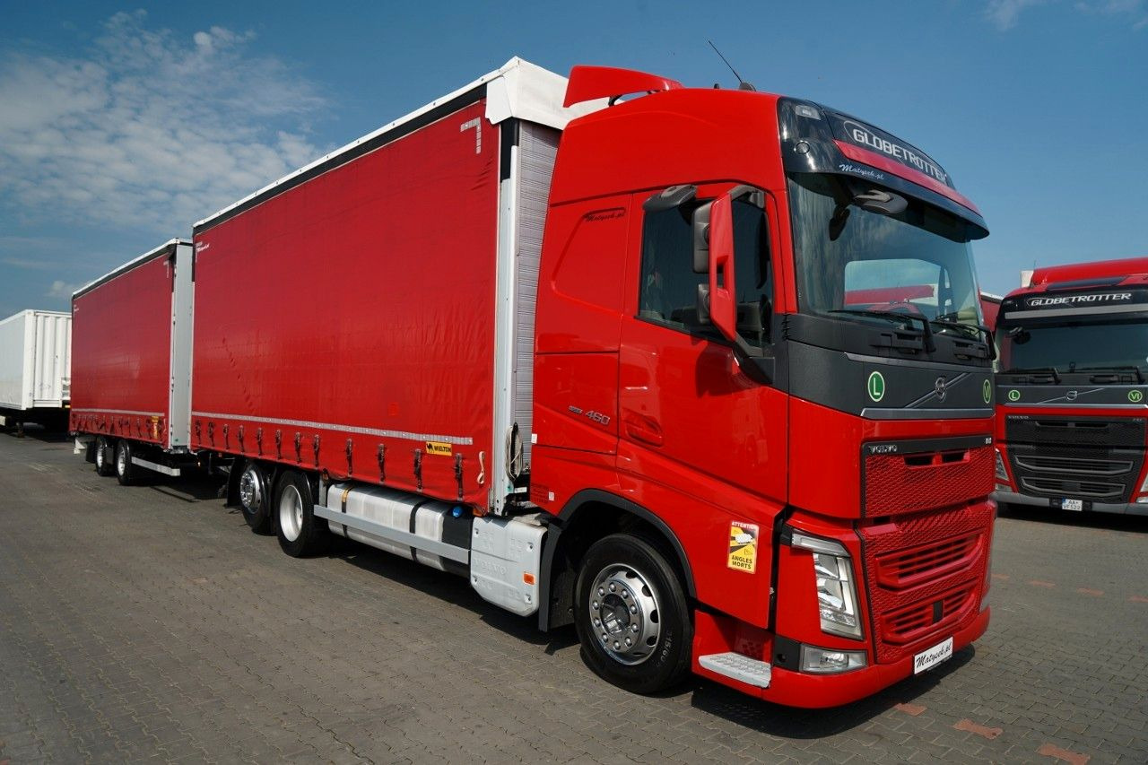 Volvo FH 460 / ZESTAW TANDEM / PRZEJAZDOWY / MEGA / I- - Тентованный грузовик: фото 5 Volvo FH 460 / ZESTAW TANDEM / PRZEJAZDOWY / MEGA / I- - Тентованный грузовик: фото 5