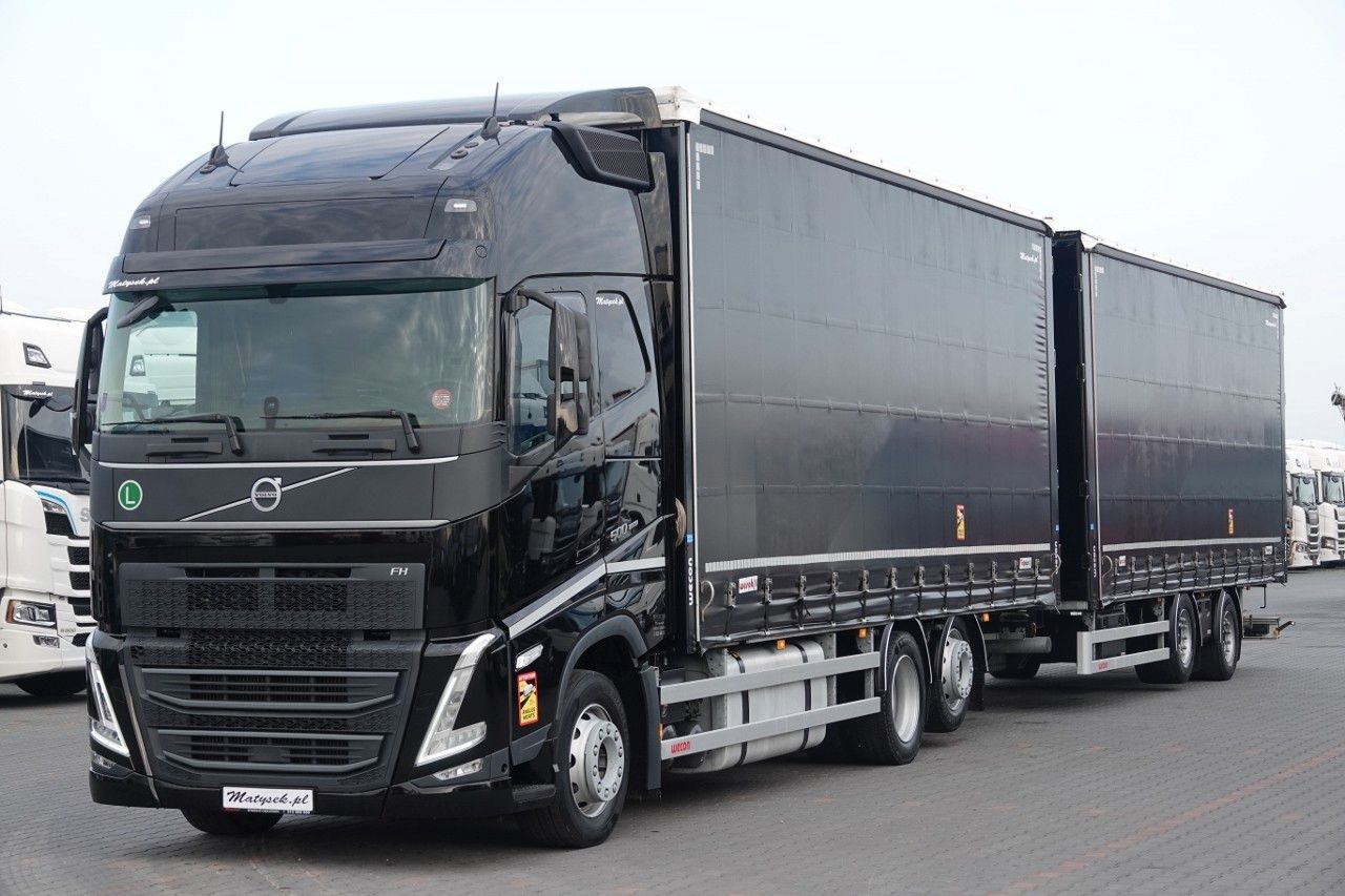 Volvo FH 500 / I-SAVE / XL / ZESTAW TANDEM PRZEJAZDOWY - Тентованный грузовик: фото 2 Volvo FH 500 / I-SAVE / XL / ZESTAW TANDEM PRZEJAZDOWY - Тентованный грузовик: фото 2