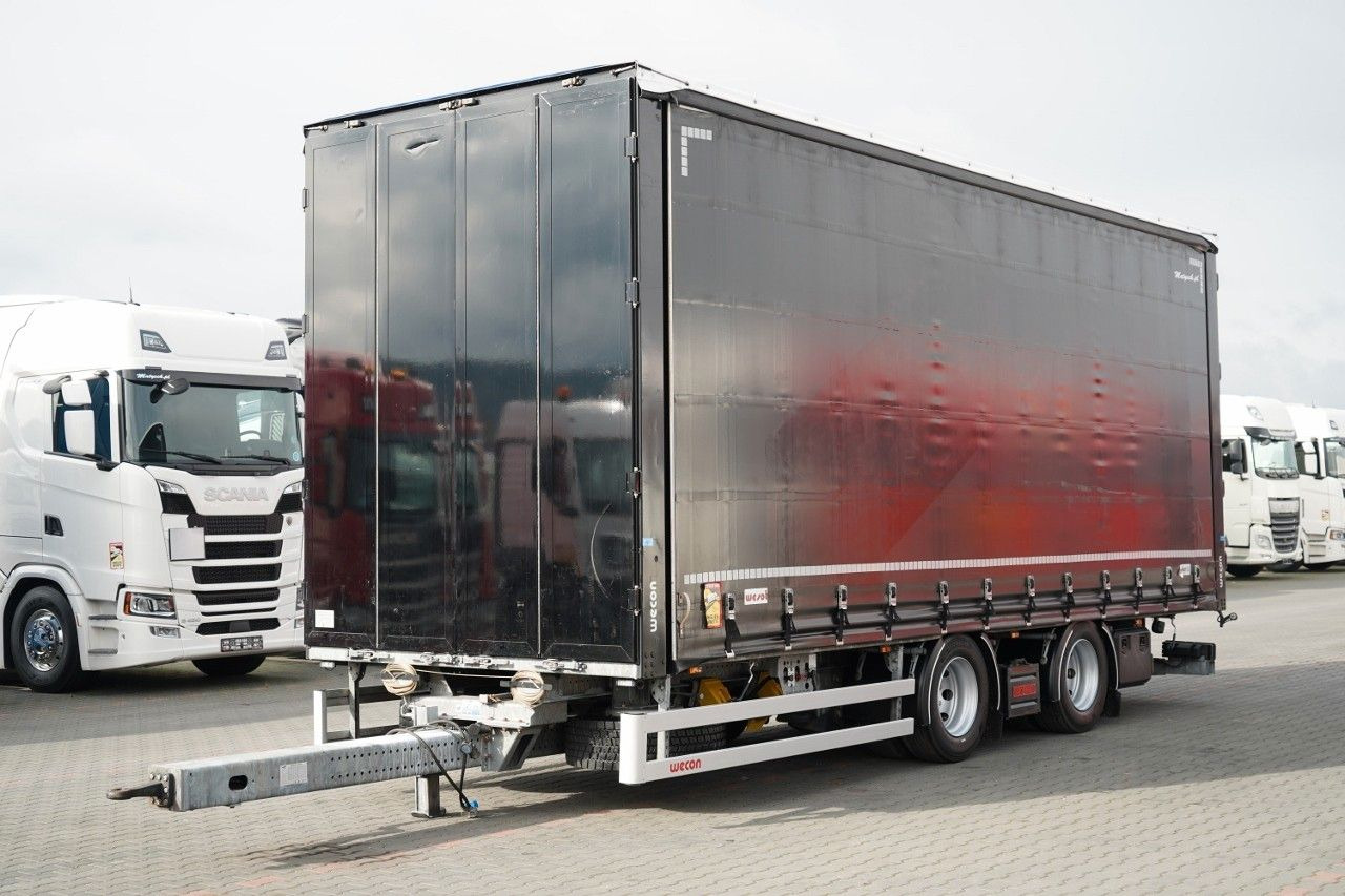 Wecon PRZYCZEPA - 7,7 M / TANDEM / PRZEJAZDOWA  / OŚ - Тентованный прицеп: фото 2 Wecon PRZYCZEPA - 7,7 M / TANDEM / PRZEJAZDOWA  / OŚ - Тентованный прицеп: фото 2