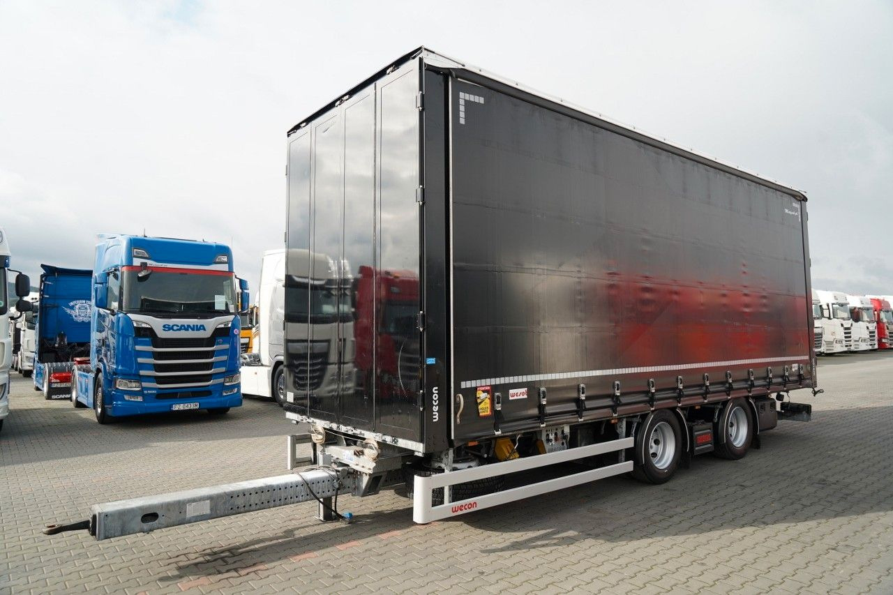 Wecon PRZYCZEPA - 7,7 M / TANDEM / PRZEJAZDOWA  / OŚ - Тентованный прицеп: фото 1 Wecon PRZYCZEPA - 7,7 M / TANDEM / PRZEJAZDOWA  / OŚ - Тентованный прицеп: фото 1