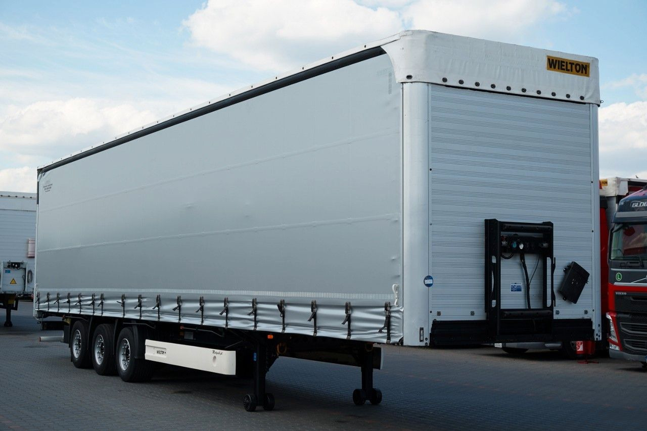 Wielton FIRANKA / MEGA / PODNOSZONY DACH / SYSTEM BDE - - Тентованный полуприцеп: фото 1 Wielton FIRANKA / MEGA / PODNOSZONY DACH / SYSTEM BDE - - Тентованный полуприцеп: фото 1