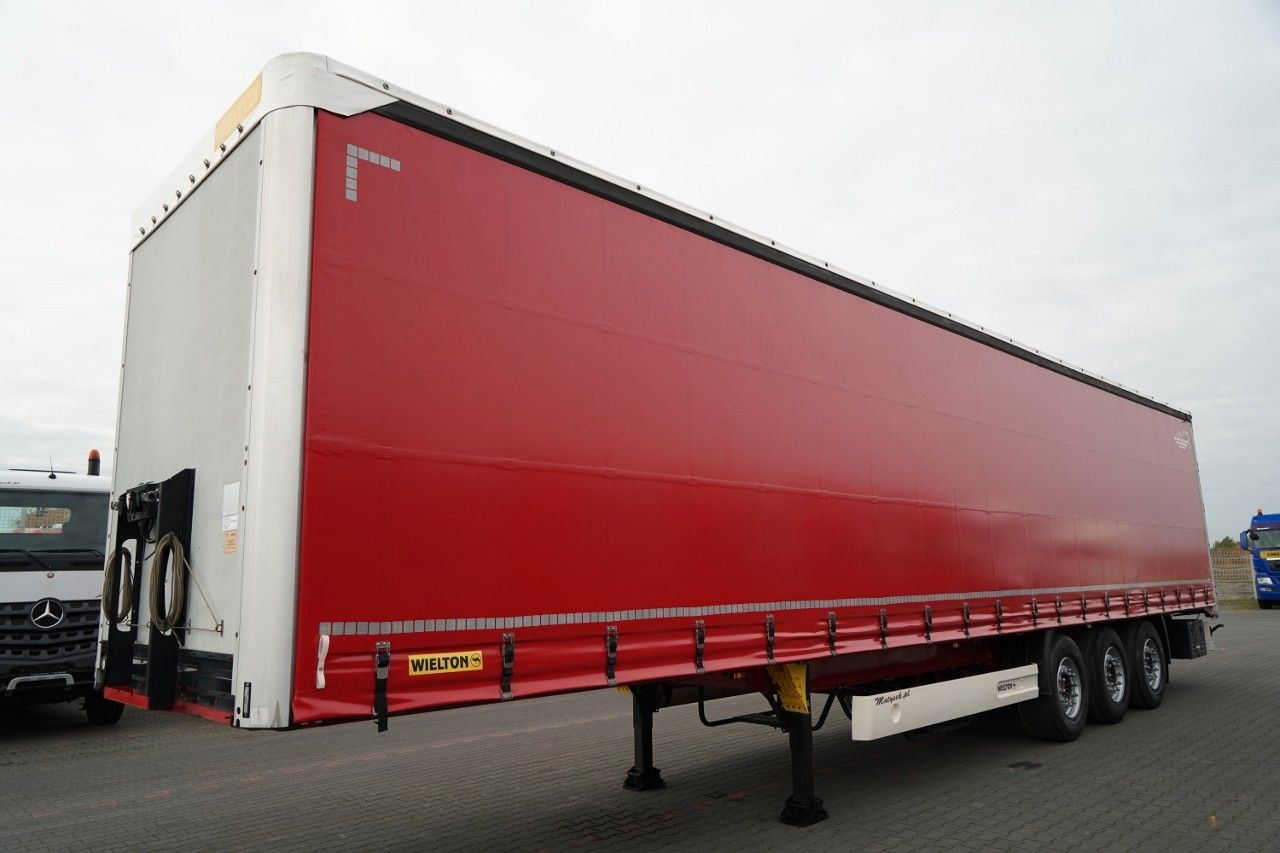 Wielton FIRANKA STANDARD / MULDA DO STALI - 9 M  / OŚ PO - Тентованный полуприцеп: фото 2 Wielton FIRANKA STANDARD / MULDA DO STALI - 9 M  / OŚ PO - Тентованный полуприцеп: фото 2