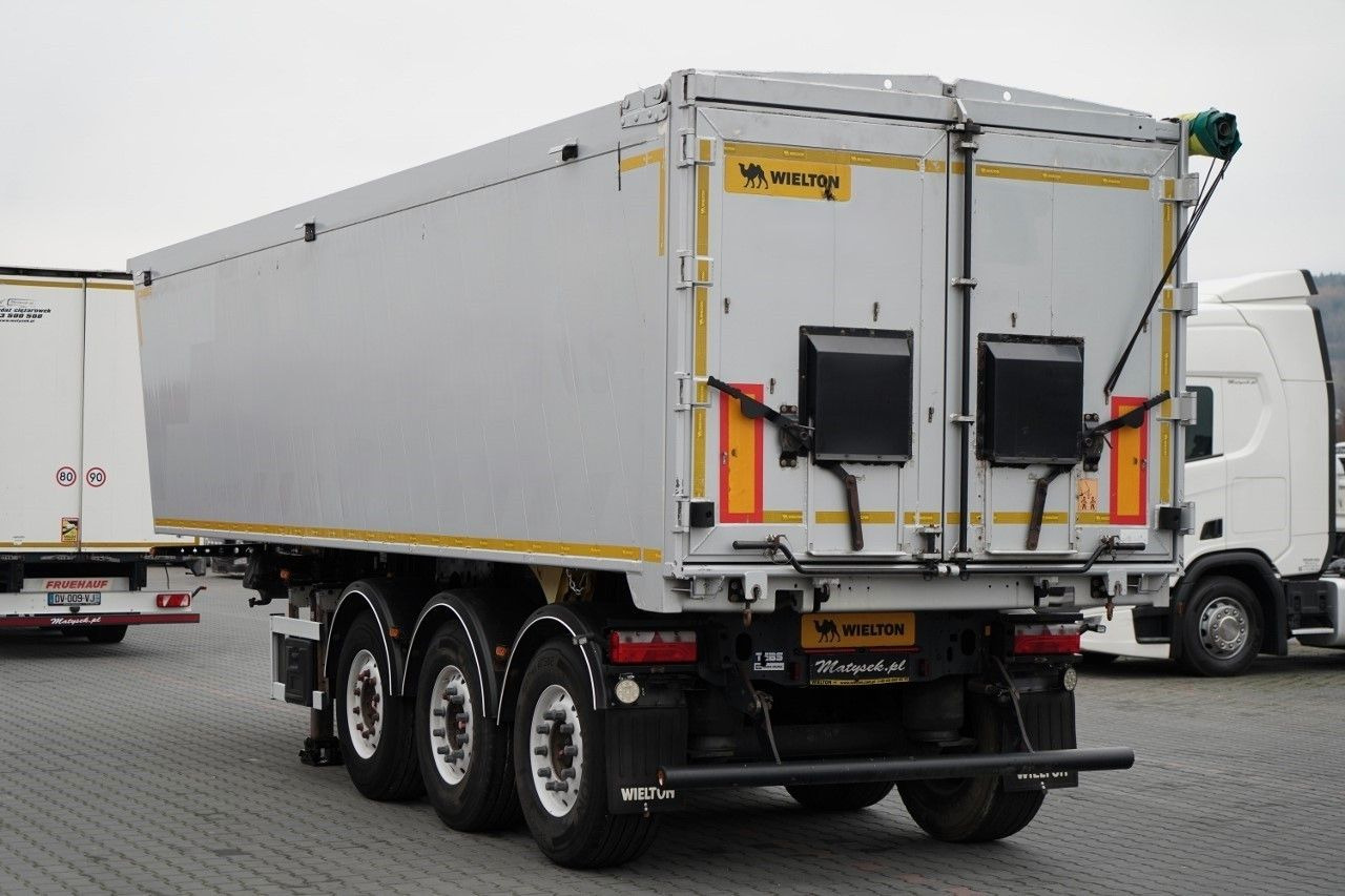Wielton WYWROTKA / 41 M3 / ALUMINIOWA / 2x OŚ PODNOSZON - Самосвальный полуприцеп: фото 4 Wielton WYWROTKA / 41 M3 / ALUMINIOWA / 2x OŚ PODNOSZON - Самосвальный полуприцеп: фото 4