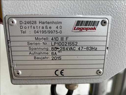 Упаковочное оборудование Logopak 410 IIIF Labeller: фото 8