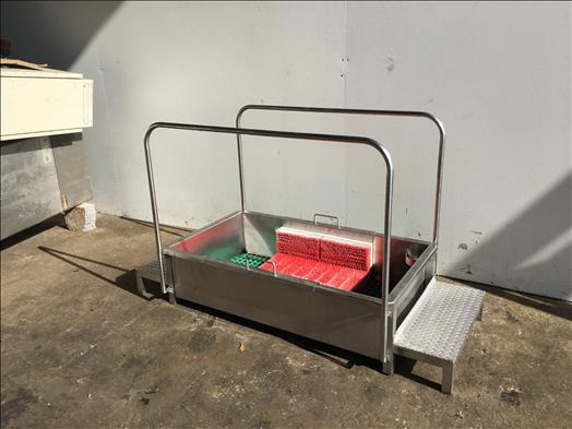 Syspal Stainless boot wash station - Пищевое оборудование: фото 3 Syspal Stainless boot wash station - Пищевое оборудование: фото 3