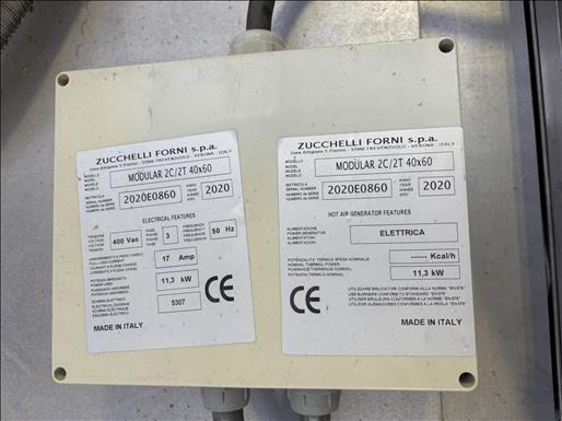 Хлебопекарное оборудование Zucchelli Forni 2C2T Modular Oven: фото 8