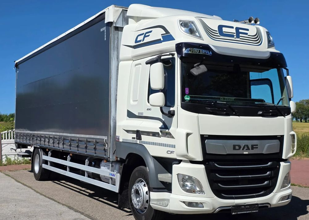 DAF CF290 / CF320 / FIRANKA / WINDA DHOLLANDIA / E6/ JEDEN WŁAŚCICIEL / SPROWADZONY / 22PALETY / 2019/ PODNOSZONY DACH / JAK NOWY - Тентованный грузовик: фото 2 DAF CF290 / CF320 / FIRANKA / WINDA DHOLLANDIA / E6/ JEDEN WŁAŚCICIEL / SPROWADZONY / 22PALETY / 2019/ PODNOSZONY DACH / JAK NOWY - Тентованный грузовик: фото 2