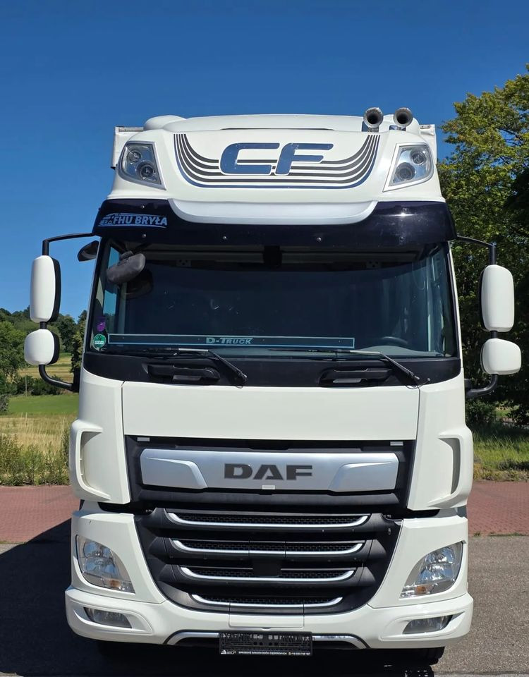 DAF CF290 / CF320 / FIRANKA / WINDA DHOLLANDIA / E6/ JEDEN WŁAŚCICIEL / SPROWADZONY / 22PALETY / 2019/ PODNOSZONY DACH / JAK NOWY - Тентованный грузовик: фото 3 DAF CF290 / CF320 / FIRANKA / WINDA DHOLLANDIA / E6/ JEDEN WŁAŚCICIEL / SPROWADZONY / 22PALETY / 2019/ PODNOSZONY DACH / JAK NOWY - Тентованный грузовик: фото 3